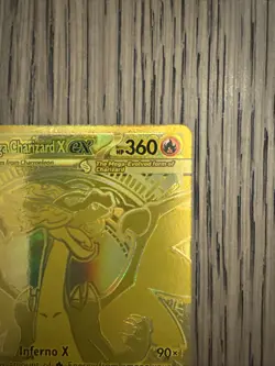 2025 Pokemon Phantasmal Flames Mega Charizard X ex Hyper Rare 130/094 - Image 5