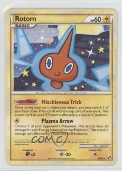 Rotom Pokemon HeartGold & SoulSilver Undaunted #20 2010 - Image 1