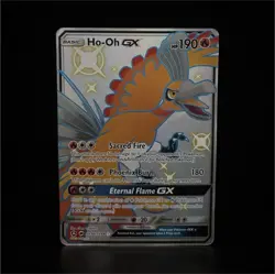 Pokemon Ho-Oh GX SV50/SV94 Hidden Fates Shiny Vault Full Art Holo Shiny Rare - Image 1