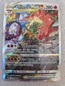 Pokemon TCG Charizard VSTAR SWSH262 Sword & Shield Black Star Promo NM - Image 1