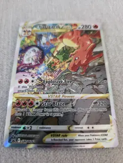 Pokemon TCG Charizard VSTAR SWSH262 Sword & Shield Black Star Promo NM - Image 2