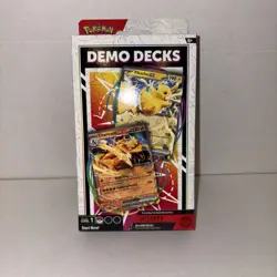 Pokemon TCG Demo Decks (Play Lab 2025) Pikachu/Charizard SEALED - Image 1