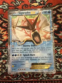 Pokemon TCG Gyarados EX XY Black Star Promos XY106 Holo Promo-LP - Image 1