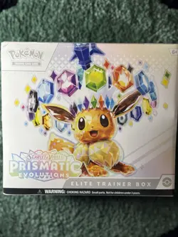 Pokemon Prismatic Evolutions ETB Elite Trainer Box Factory Sealed - Image 1