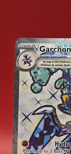 Pokemon TCG Paradox Rift Garchomp EX Full Art 219/182 NM - Image 2