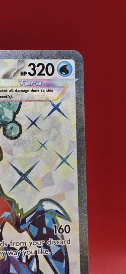 Pokemon TCG Paradox Rift Garchomp EX Full Art 219/182 NM - Image 3