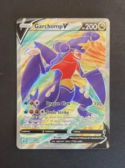 Pokemon Garchomp V 178/189 Full Art Ultra Rare Astral Radiance NM - Image 1