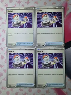 x4 Switch 130/132 - Mega Evolution - Pokemon - Trainer Playset - Image 1