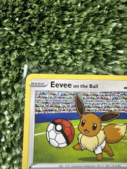 Eevee on the Ball Pokem Futsal 002/005 Pokemon Futsal Soccer - Image 4