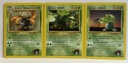 Pokemon TCG Erika’s Gloom 46/132 And 2 Oddish 47/132 78/132 - Image 1