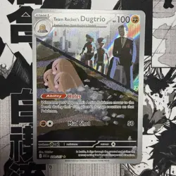 Team Rockets Dugtrio 239/217 - Pokemon TCG - Ascended Heros Illustration Rare - Image 4