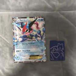 Pokemon Ash-Greninja EX Promo Foil Oversized XY133 Basic 170 HP - Image 3