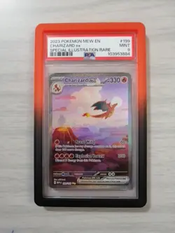 Pokemon TCG Charizard EX 199/165 SV151 Special Illustration Rare PSA9 - Image 1