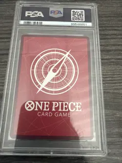 One Piece CCG Monkey.D.Luffy PSA Magazine Exclusive Promo OP05-060 PSA 10 - Image 2