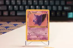Pokemon TCG - Gengar - 20/62 Non-Holo - Fossil LP Unlimited - Image 1