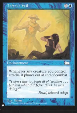 1x Teferi's Veil - Retro Frame NM Eng MTG - The List - Image 1