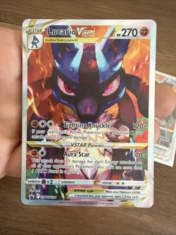 Pokemon TCG Crown Zenith Lucario VSTAR SWSH291 Promo Card - Image 2
