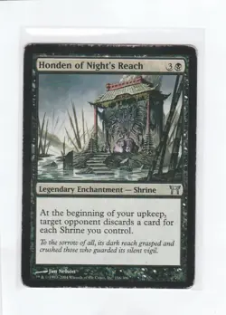 Honden of Night's Reach Champions of Kamigawa mtg magic the gathering - Image 1