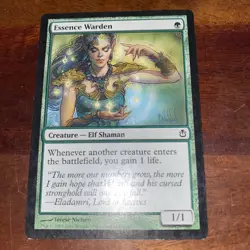 Essence Warden Duel Decks: Ajani vs Nicol Bolas MTG Magic the Gathering LP CARD - Image 1