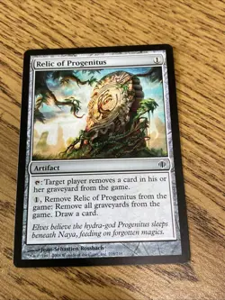 Relic of Progenitus Shards of Alara 218/249 Regular MTG TCG CARD LP NM - Image 1