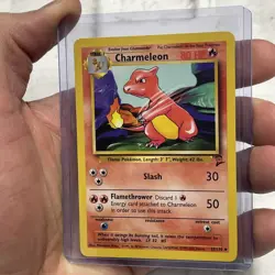 Charmeleon Pokemon Card - Base 2 Set 35/130 - Vintage Uncommon 2000 TCG NM/MT - Image 2