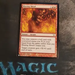 Blazing Shoal #96 Retro Frame Regular Rare MTG 2005 Mystery Booster - The List - Image 1