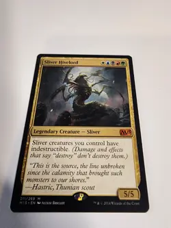 Mtg NM Sliver Hivelord. From Core 2015 - Image 3