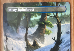 Misty Rainforest (Borderless) Special Guests Regular, Mythic, Fetch land Mtg - Image 2