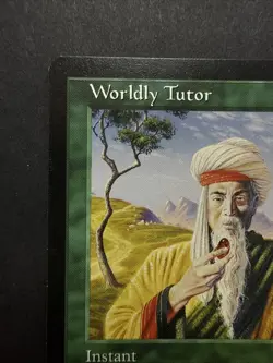 Worldly Tutor 1996 Magic The Gathering NM - Image 2