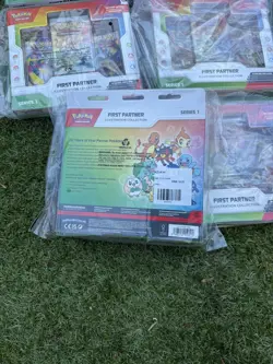 Pokemon TCG First Partner Illustration Collection Series 1 - Brand New Sealed x8 - Image 2