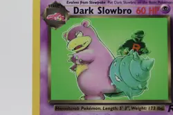Pokemon TCG Dark Slowbro #29/82 Team Rocket Non Holo Vintage 1999-2000 - Image 2