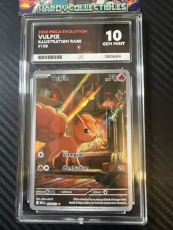 Vulpix - 138 / 132 - IR - Mega Evolution - ACE 10 - Pokemon - Image 2
