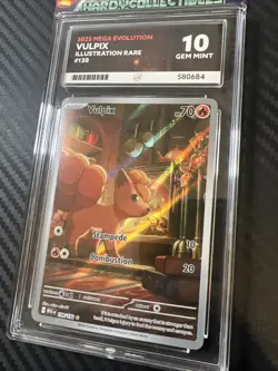 Vulpix - 138 / 132 - IR - Mega Evolution - ACE 10 - Pokemon - Image 3