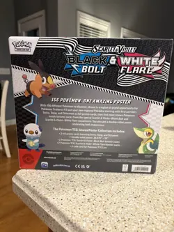 POKEMON Black Bolt/White Flare Poster Collection SEALED - Image 3