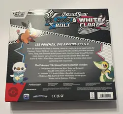 Pokemon Unova Poster Collection Black Bolt White Flare 4 Packs 3 Promos 1 Poster - Image 2
