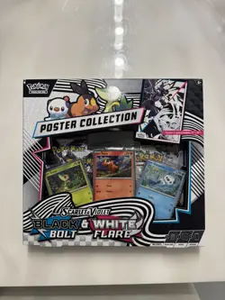 Pokemon TCG: Black Bolt & White Flare - Unova Poster Collection Factory SEALED - Image 1