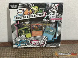 Pokemon Unova Poster Collection - SV: Black Bolt & White Flare - NEW/Sealed - Image 1