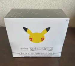 Pokemon TCG: 25th Anniversary Celebrations Elite Trainer Box ETB (2021) - NEW!!! 820650809439 - Image 1
