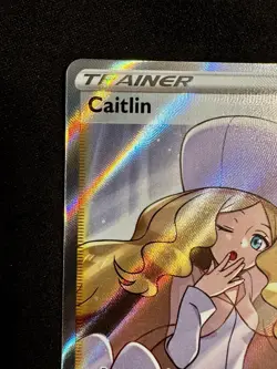 Pokemon Caitlin Ultra Rare Full Art 189/198 Chilling Reign Holo - Image 2