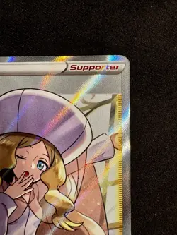 Pokemon Caitlin Ultra Rare Full Art 189/198 Chilling Reign Holo - Image 3
