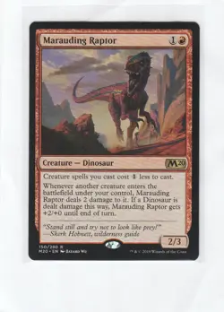 Marauding Raptor M20 2020 Core Set mtg magic the gathering - Image 1