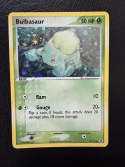 Bulbasaur - 55/112 Fire Red & Leaf Green Reverse Holo Pokemon - MP - Image 1