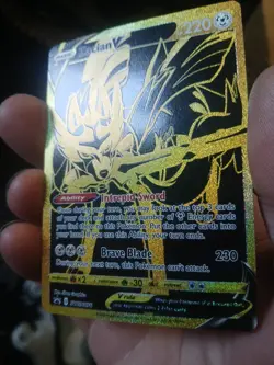 Pokemon Zacian V Swsh076 Black Star Promo Minty 🔥 Minty 🔥 Golden 🔥 - Image 1