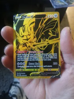 Pokemon Zacian V Swsh076 Black Star Promo Minty 🔥 Minty 🔥 Golden 🔥 - Image 2