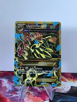 Pokemon Primal Groudon EX Full Art Ultra Rare Holo 151/160 - Image 1