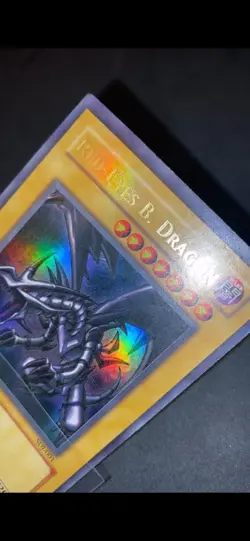 Red-Eyes B. Dragon SDJ-001 Unlimited Ultra Rare FOIL/HOLO BLEED ERROR - Image 3