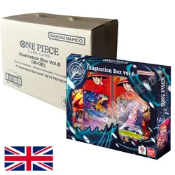 ONE PIECE Card Game IB-06 Illustration Box Vol.6 CASE (6 Boxes) ENGLISH Sealed ✅ - Image 1