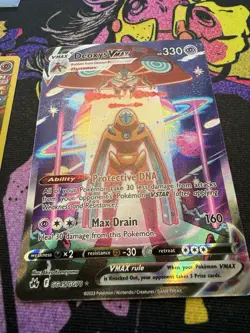 Pokemon Deoxys VMAX Ultra Rare TCG Card Crown Zenith: Galarian Gallery GG45/GG70 - Image 1