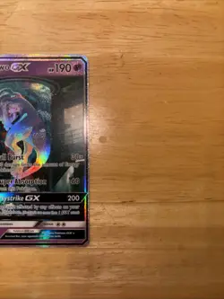 Pokemon TCG Mewtwo GX Secret Rare Shining Legends 76/73 Full Art Card - Image 5