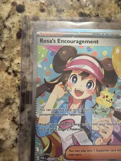 Pokemon Rosa's Encouragement Full Art Ultra Rare Trainer Card 123/088 English - Image 2